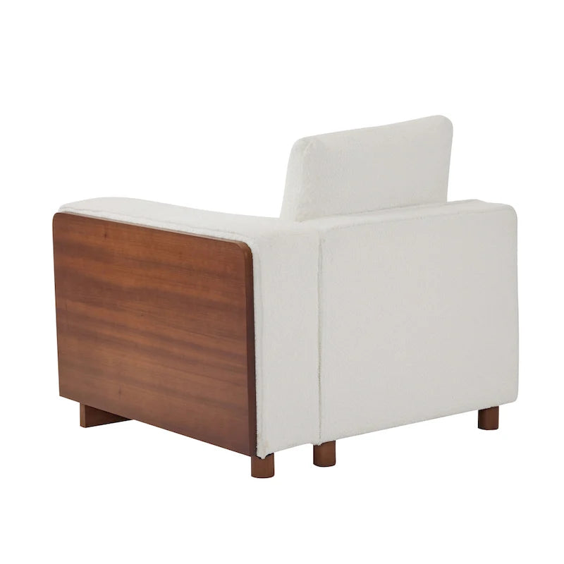 Canapé modulable 2 places beige de 188 cm de large