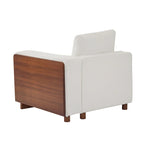 Canapé modulable 2 places beige de 188 cm de large