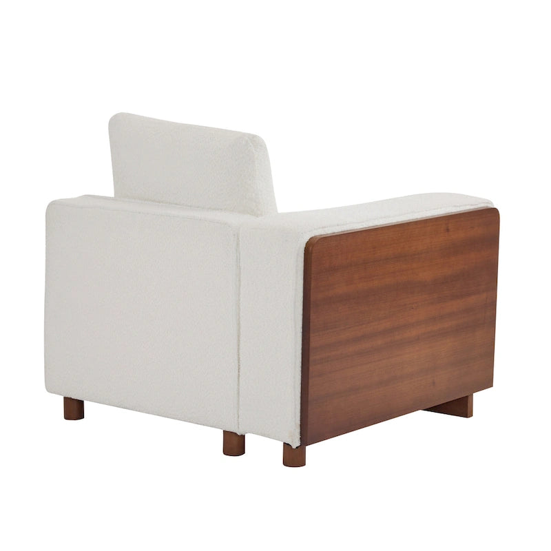 Canapé modulable 2 places beige de 188 cm de large