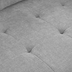 Canapé d'angle en L 4 places 91,5 po avec lit gigogne, rangement intégré et accoudoirs fonctionnels, pour salon