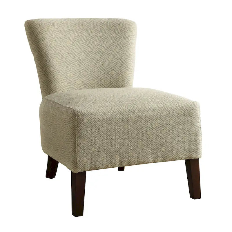 Fauteuil d'appoint Lele contemporain en tissu rembourré à motif Ikat par Furniture of America