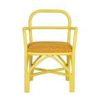 Chaise de salle à manger en rotin Ginny