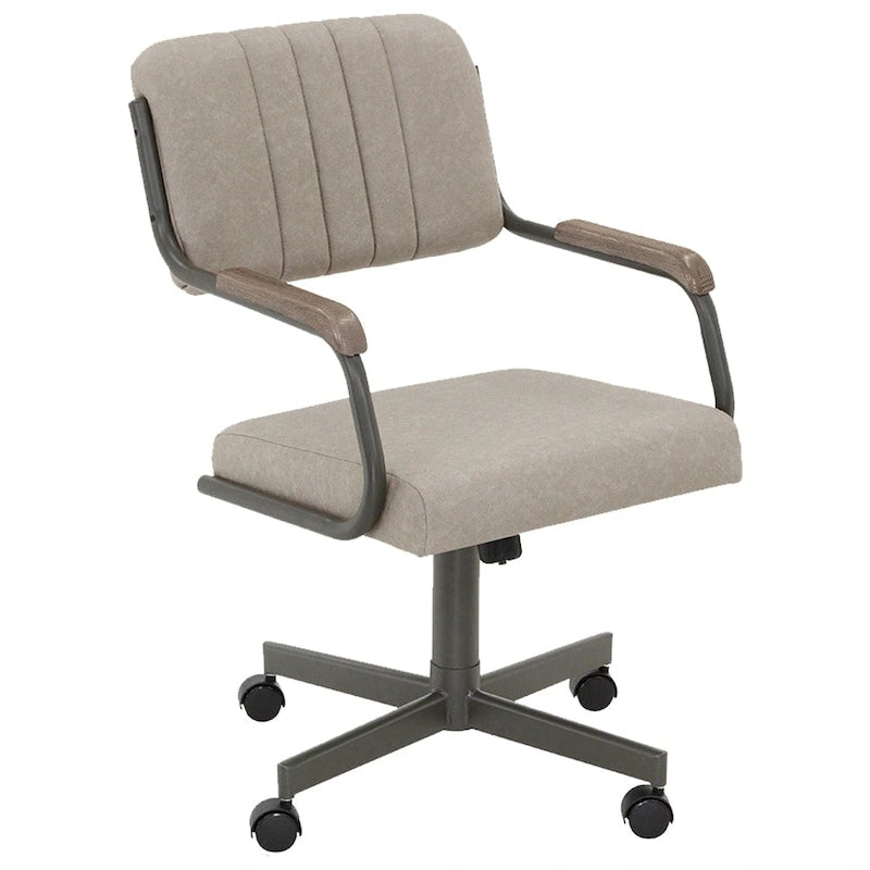 Chaises de salle à manger Douglas Caster gris océan, finition grise (lot de 2)