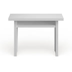 Table console convertible Kleberg White en table de salle à manger