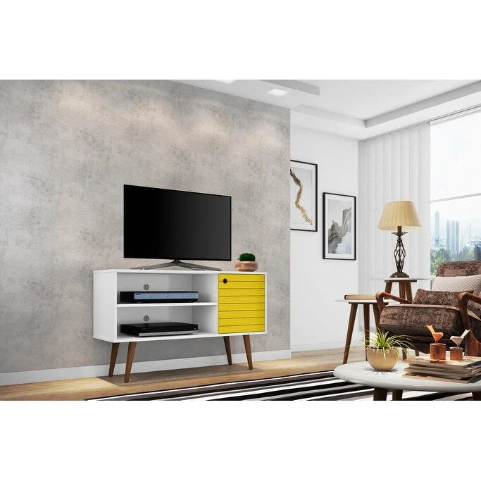 Console meuble TV de rangement Mid-century Modern Liberty