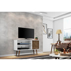 Console meuble TV de rangement Mid-century Modern Liberty