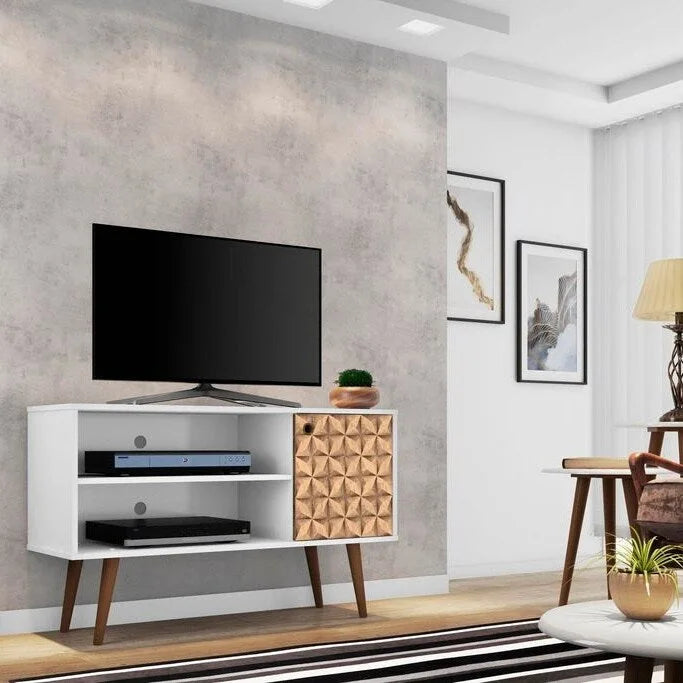 Console meuble TV de rangement Mid-century Modern Liberty