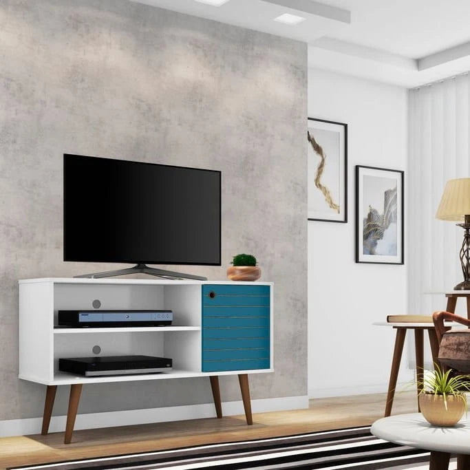 Console meuble TV de rangement Mid-century Modern Liberty