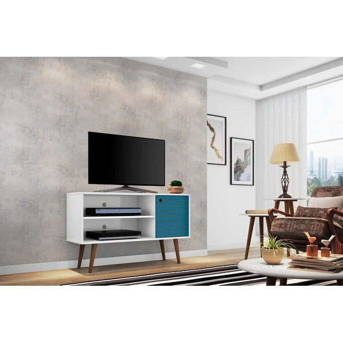 Console meuble TV de rangement Mid-century Modern Liberty