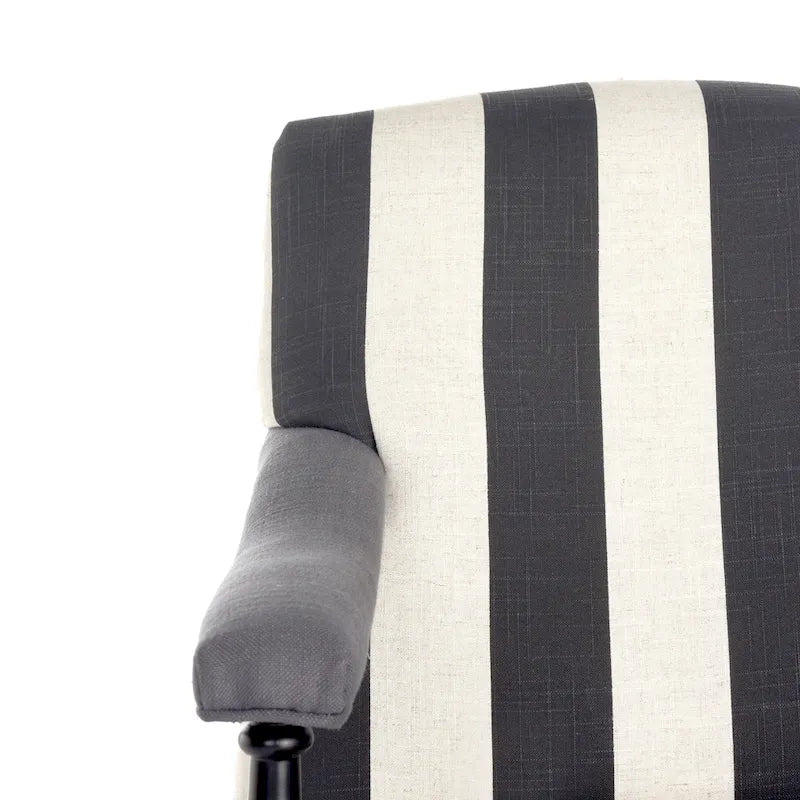Fauteuil Kassie Bleu Acier - 27.6 x 36.8 x 35 - 28Lx37Px35H