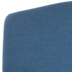 Fauteuil Kassie Bleu Acier - 27.6 x 36.8 x 35 - 28Lx37Px35H