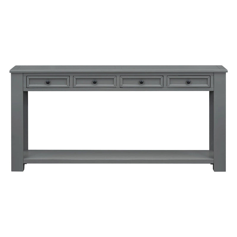 Console / Table d'appoint avec tiroirs de rangement et étagère inférieure pour entrée/couloir
