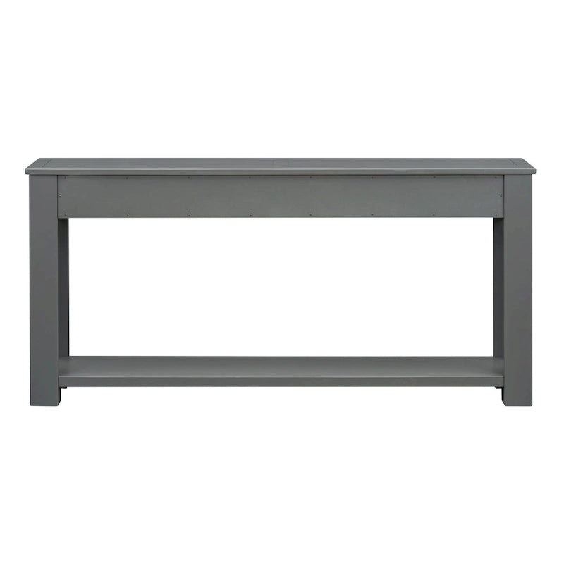 Console / Table d'appoint avec tiroirs de rangement et étagère inférieure pour entrée/couloir
