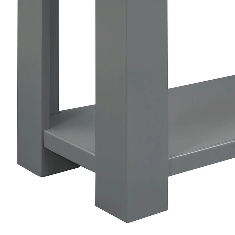 Console / Table d'appoint avec tiroirs de rangement et étagère inférieure pour entrée/couloir