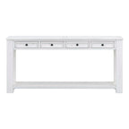 Console / Table d'appoint avec tiroirs de rangement et étagère inférieure pour entrée/couloir
