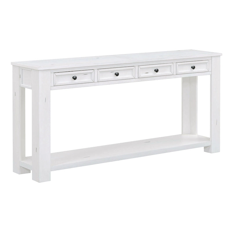 Console / Table d'appoint avec tiroirs de rangement et étagère inférieure pour entrée/couloir