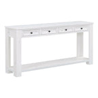 Console / Table d'appoint avec tiroirs de rangement et étagère inférieure pour entrée/couloir