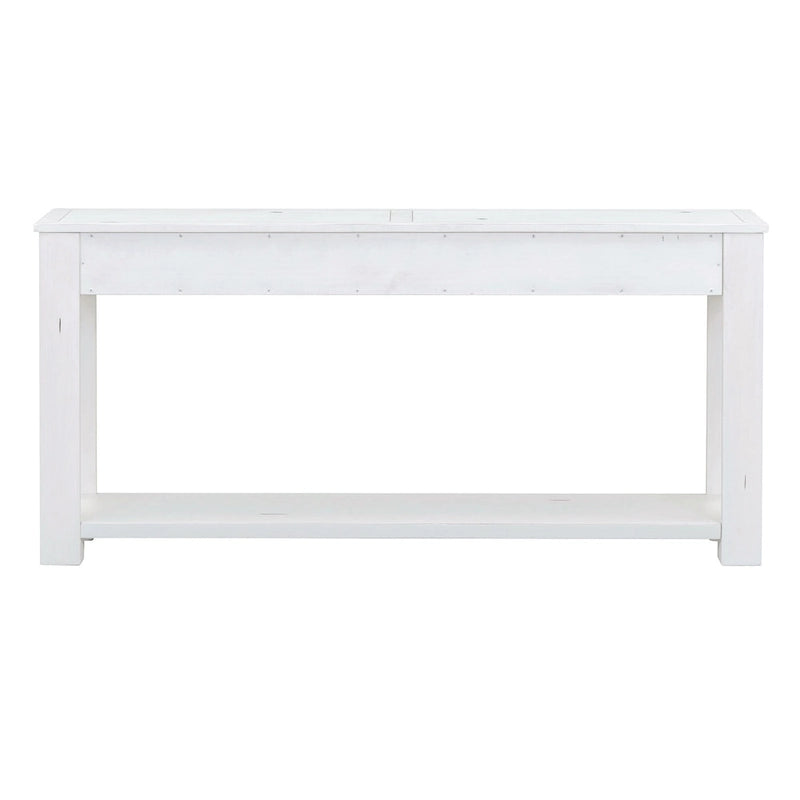 Console / Table d'appoint avec tiroirs de rangement et étagère inférieure pour entrée/couloir
