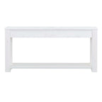 Console / Table d'appoint avec tiroirs de rangement et étagère inférieure pour entrée/couloir
