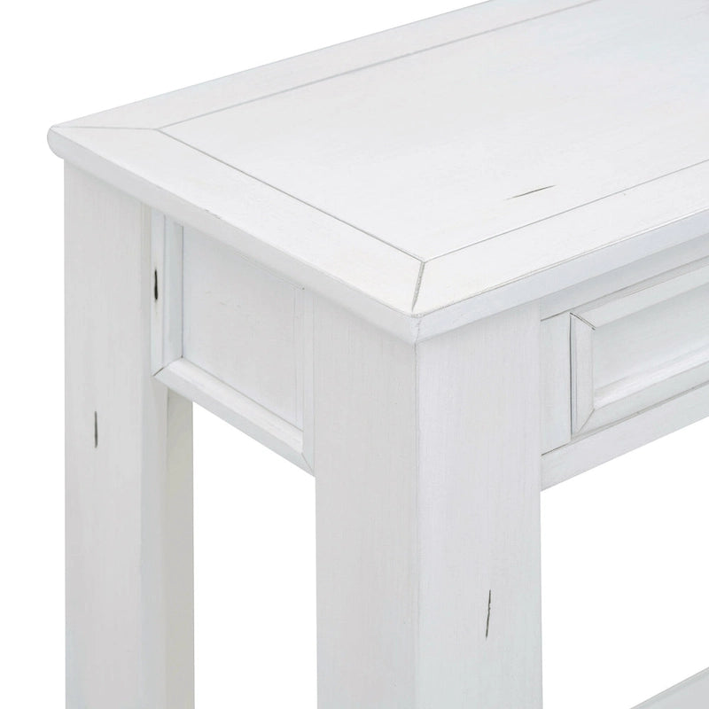 Console / Table d'appoint avec tiroirs de rangement et étagère inférieure pour entrée/couloir