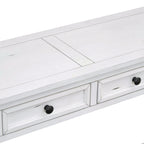 Console / Table d'appoint avec tiroirs de rangement et étagère inférieure pour entrée/couloir