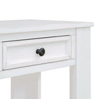 Console / Table d'appoint avec tiroirs de rangement et étagère inférieure pour entrée/couloir